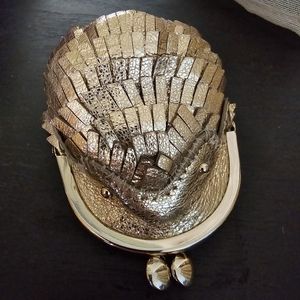 Kate Spade Gold Hedgehog Coin Purse